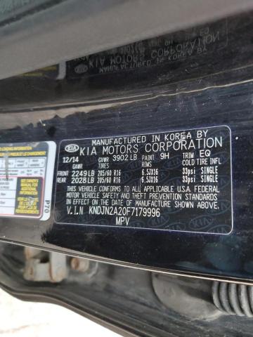 2015 Kia Soul VIN: KNDJN2A20F7179996 Lot: 40752774