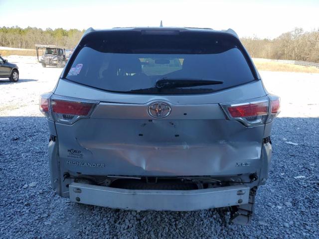 VIN 5TDKKRFH1FS060833 2015 Toyota Highlander, Xle no.6