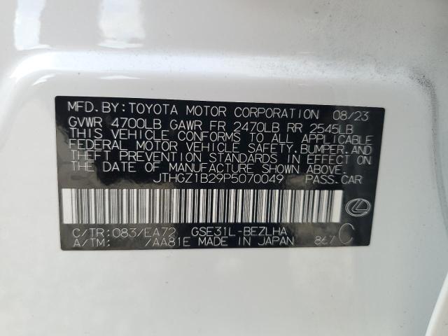 2023 LEXUS IS 350 F S - JTHGZ1B29P5070049