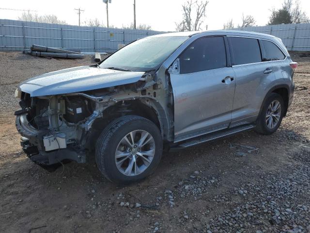 VIN 5TDKKRFH4ES034189 2014 Toyota Highlander, Xle no.1