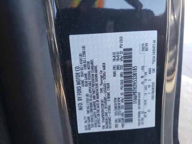 2017 FORD MUSTANG 1FA6P8TH2H5338185