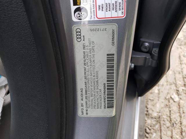 2017 AUDI S6 PRESTIG WAUHFAFC1HN040849