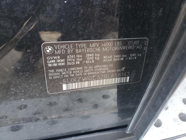 2011 BMW X5 xDrive35D VIN: 5UXZW0C52BL658142 Lot: 43734884