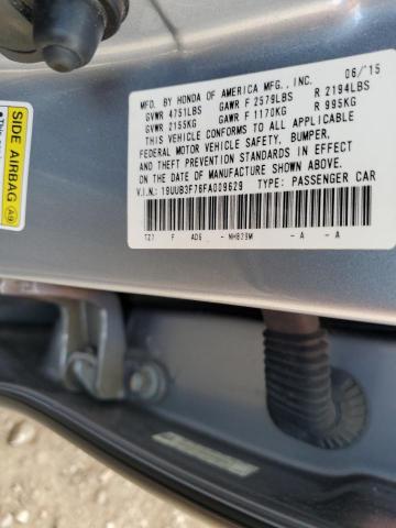 2015 ACURA TLX ADVANC 19UUB3F76FA009629