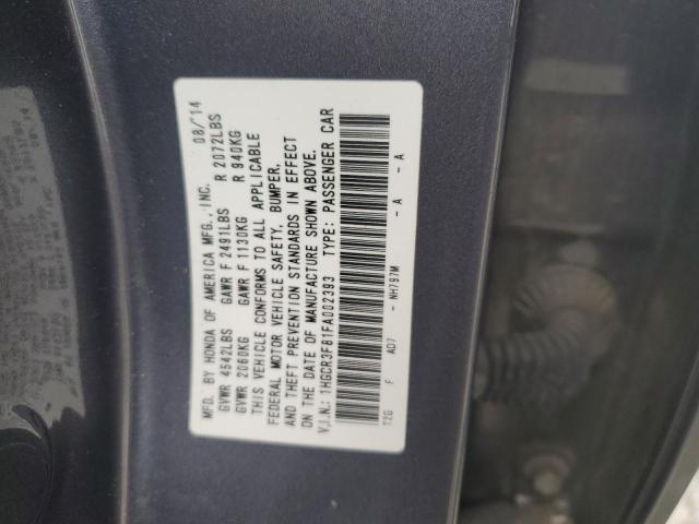 2015 HONDA ACCORD EXL - 1HGCR3F81FA002393
