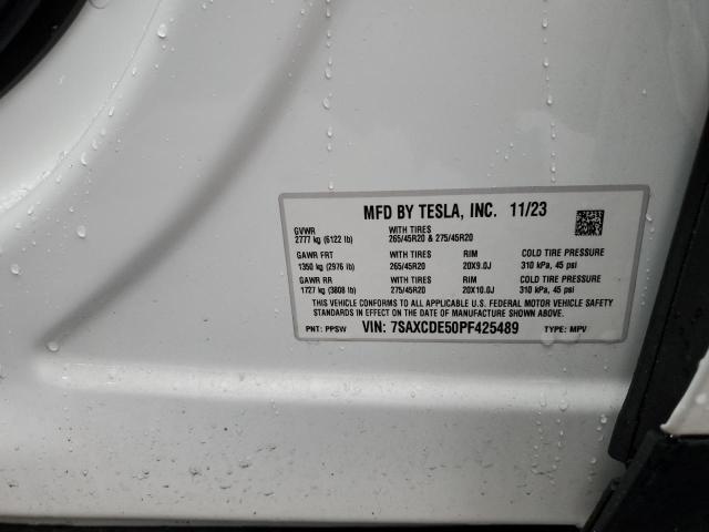 2023 TESLA MODEL X - 7SAXCDE50PF425489