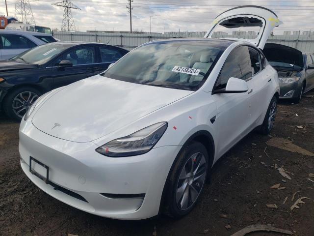  TESLA MODEL Y 2020 Белый