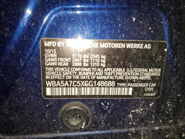 2016 BMW 528 XI - WBA5A7C5XGG148688
