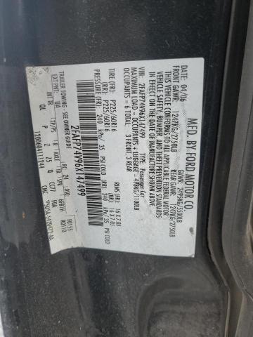 2006 Ford Crown Victoria Lx VIN: 2FAFP74V96X147499 Lot: 40445784