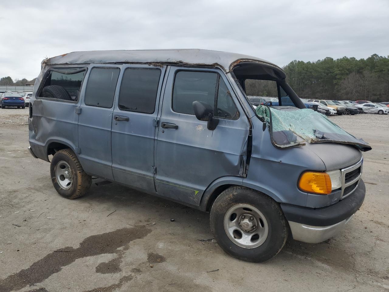 Lot #2970116289 1996 DODGE RAM WAGON