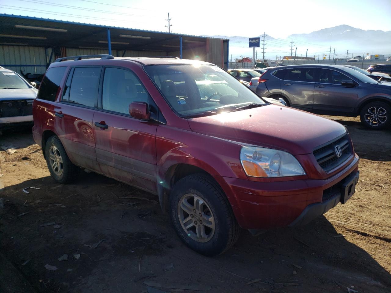 5fnyf18535b038063 5FNYF18535B038063 2005 Honda Pilot Exl