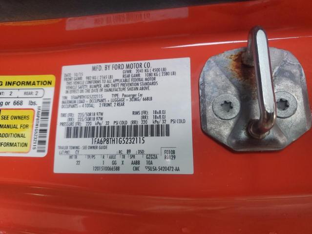 2016 FORD MUSTANG - 1FA6P8TH1G5232115