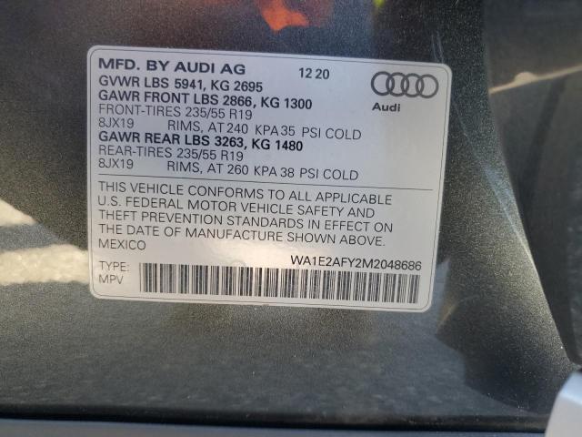 WA1E2AFY2M2048686 2021 AUDI Q5, photo no. 12