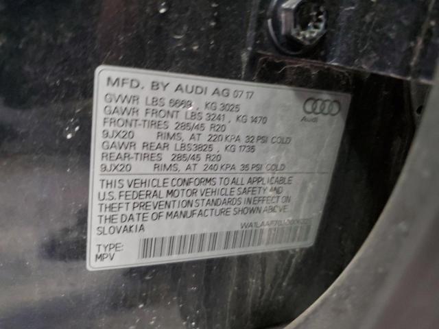 WA1LAAF70JD006325 2018 AUDI Q7, photo no. 13