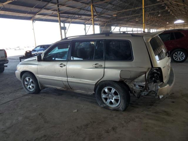 TOYOTA HIGHLANDER 2006 tan 4dr spor gas JTEDP21A460123353 photo #3