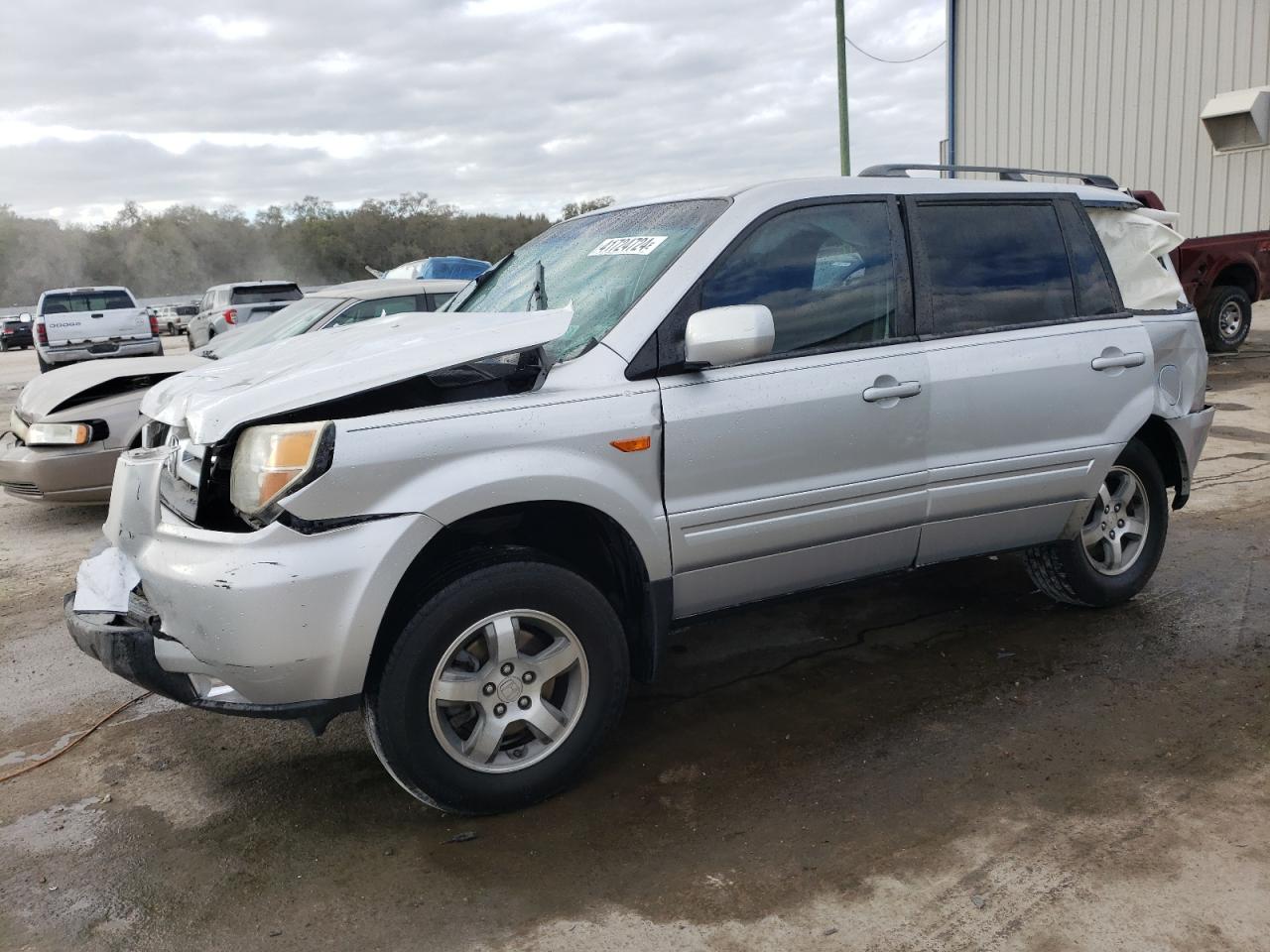 5FNYF28637B003914 2007 Honda Pilot Exl