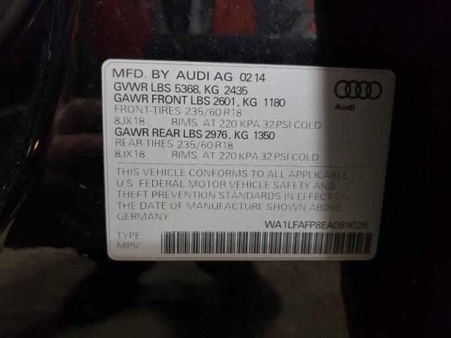 VIN WA1LFAFP8EA089026 2014 Audi Q5, Premium Plus no.13