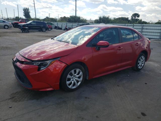 Lot #2471332982 2021 TOYOTA COROLLA LE salvage car