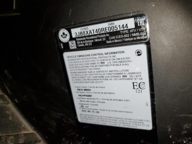 2024 CAN-AM MAVERICK R - 3JB8XAT40RE005144
