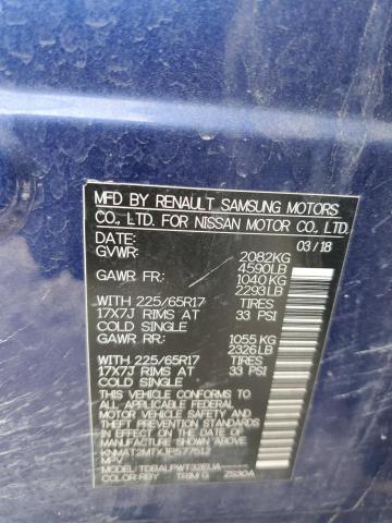 2018 Nissan Rogue S VIN: KNMAT2MTXJP577512 Lot: 43187294