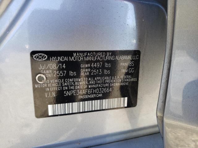 2015 HYUNDAI SONATA SPO - 5NPE34AF6FH032664