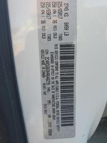 2017 DODGE GRAND CARA - 2C4RDGBG9HR646279