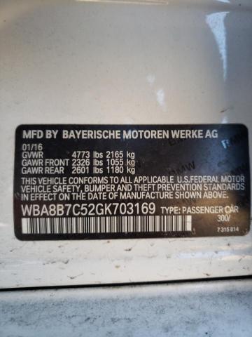 2016 BMW 340 XI - WBA8B7C52GK703169
