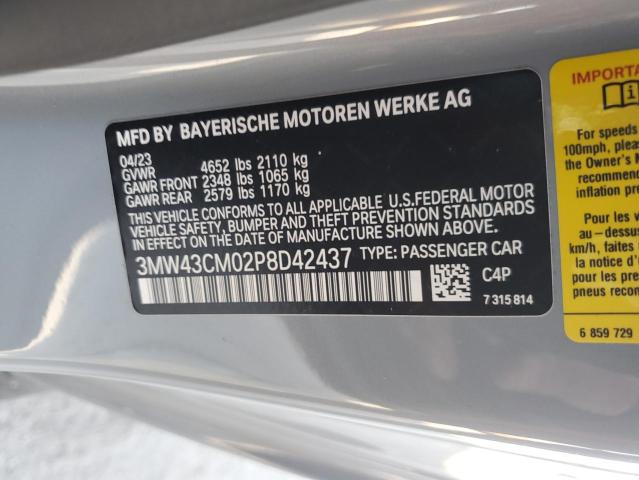 2023 BMW M240I 3MW43CM02P8D42437