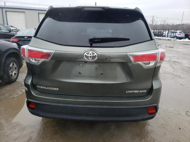 VIN 5TDDKRFH9ES021432 2014 Toyota Highlander, Limited no.6