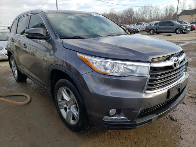 VIN 5TDDKRFH1ES007086 2014 Toyota Highlander, Limited no.4