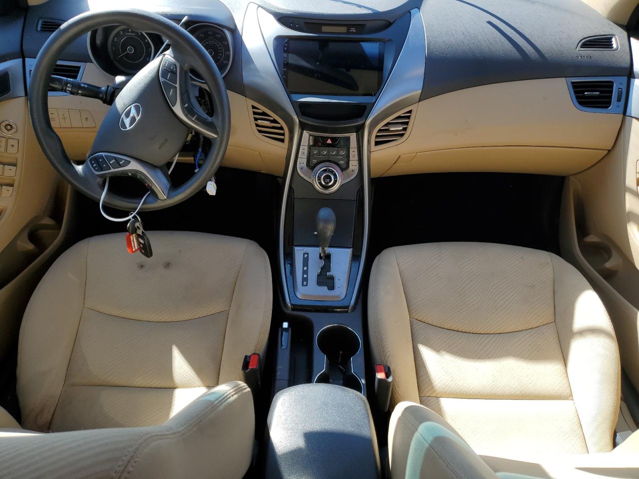 KMHDH4AE3DU640743 2013 Hyundai Elantra Gls