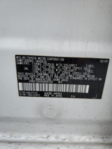 2009 Toyota Rav4 VIN: JTMZF33V49D009739 Lot: 43104054