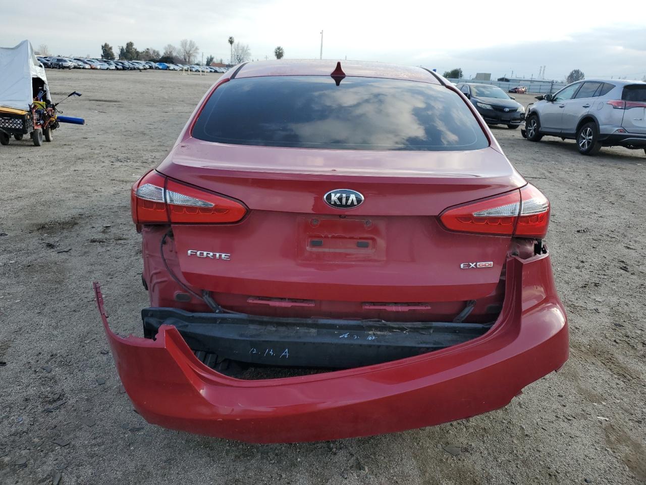 KNAFZ4A89E5205447 2014 Kia Forte Ex