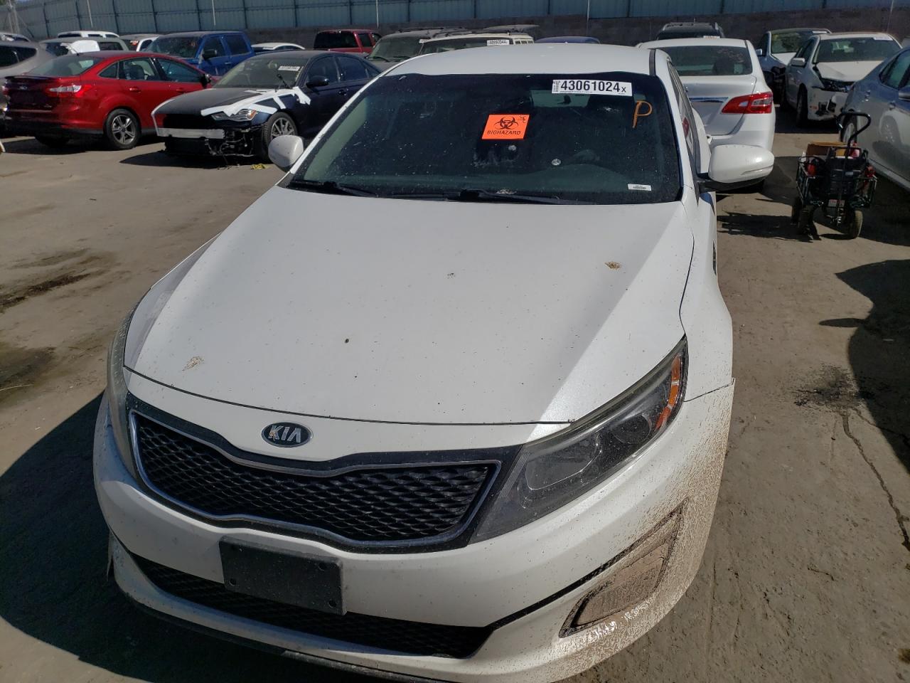 2015 Kia Optima Lx vin: 5XXGM4A76FG434310