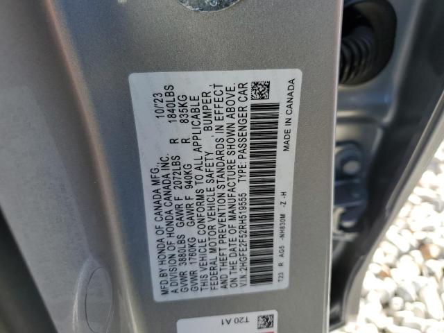 2024 HONDA CIVIC SPOR 2HGFE2F52RH519555
