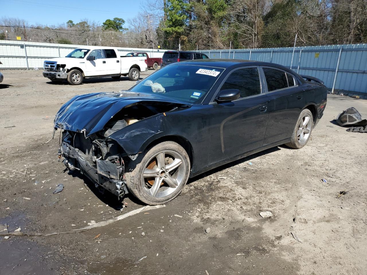 Lot #2414244214 2014 DODGE CHARGER SX