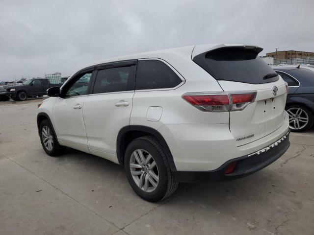 VIN 5TDZARFHXFS012796 2015 Toyota Highlander, LE no.2