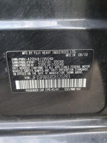 2016 SUBARU IMPREZA LI - JF1GPAK6XG8320283