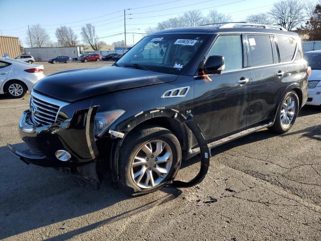 Lot #2375859465 2014 INFINITI QX80 salvage car