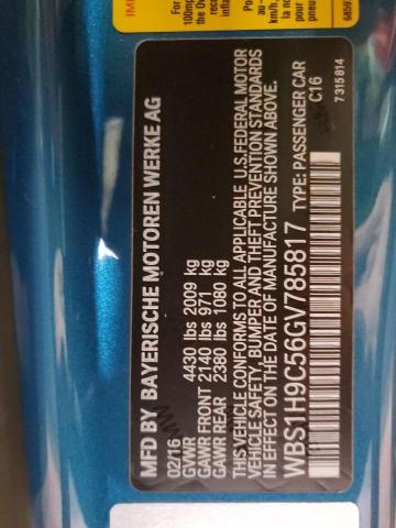 2016 BMW M2 WBS1H9C56GV785817