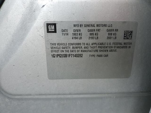 2015 CHEVROLET CRUZE LTZ - 1G1PG5SB1F7140282