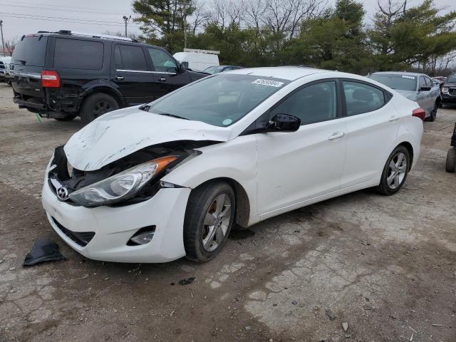 Lot #2443422849 2013 HYUNDAI ELANTRA GL salvage car