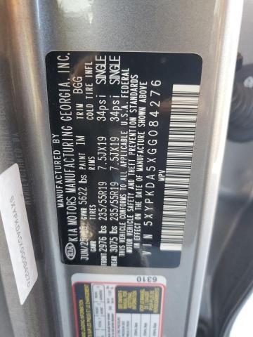 2016 KIA SORENTO SX - 5XYPKDA5XGG084276