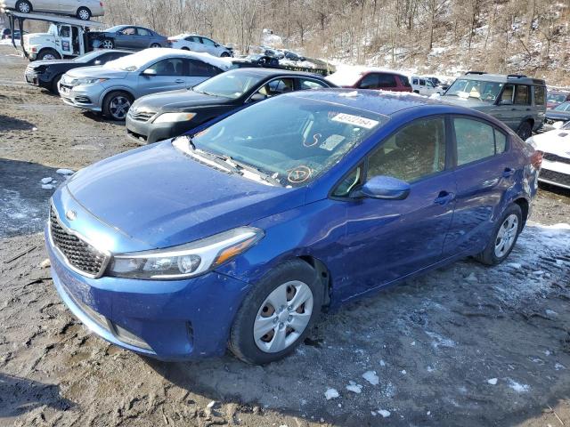 Lot #2394161662 2017 KIA FORTE LX salvage car