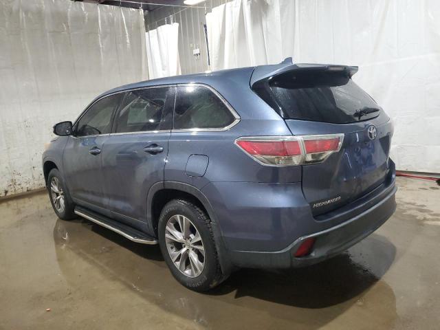 VIN 5TDBKRFH8ES029335 2014 Toyota Highlander, LE no.2