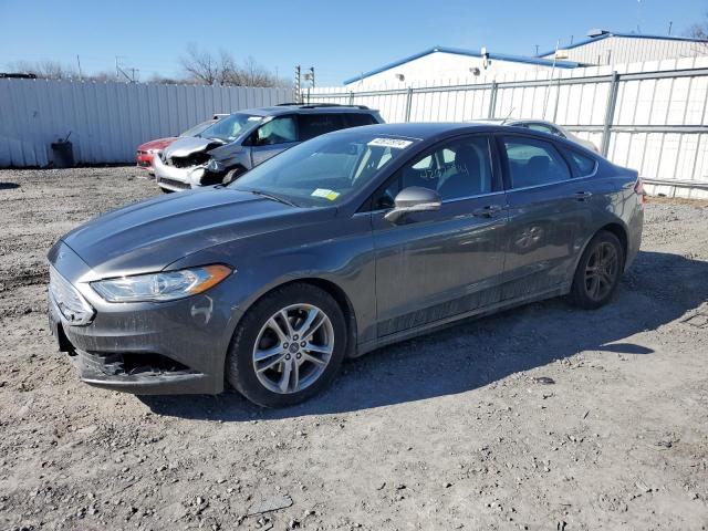 Lot #2491915048 2018 FORD FUSION SE salvage car