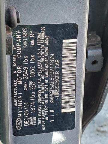 2015 HYUNDAI ACCENT GS KMHCT5AE5FU211879