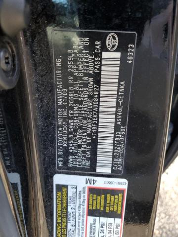 4T1BF3EK7AU084827 | 2010 Toyota camry base