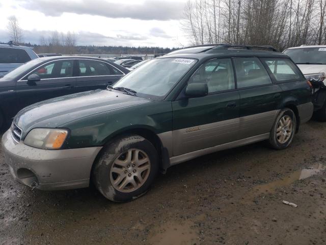 Lot #2356950349 2001 SUBARU LEGACY OUT salvage car