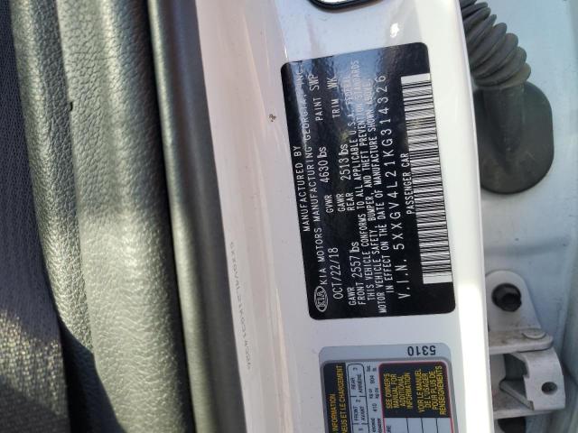 2019 KIA OPTIMA SXL - 5XXGV4L21KG314326